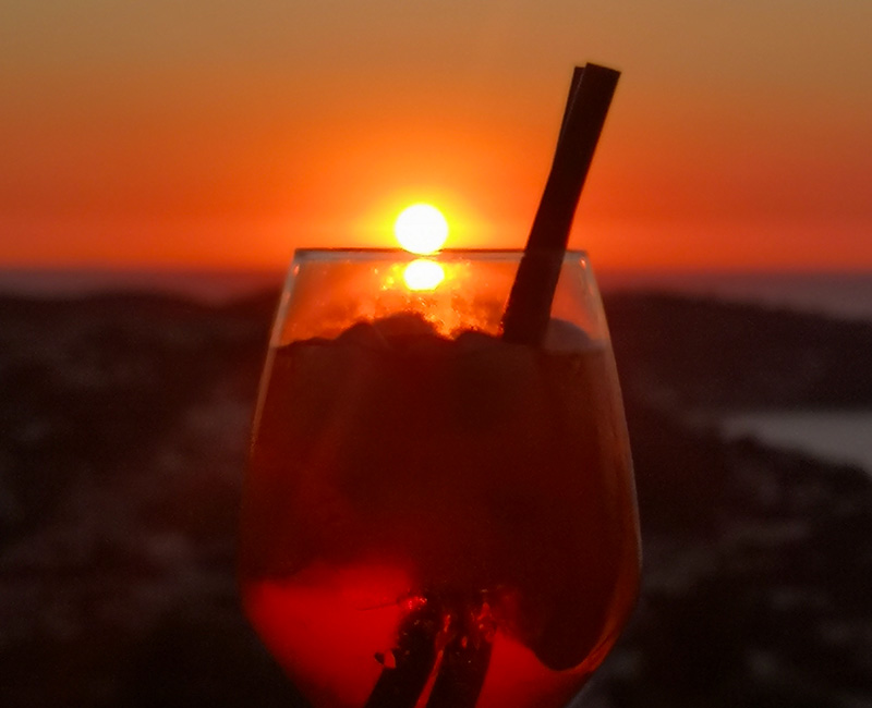 Aperitivo al tramonto